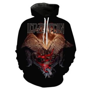 Led Zeppelin 3D Printed Hoodie/Zipper Hoodie