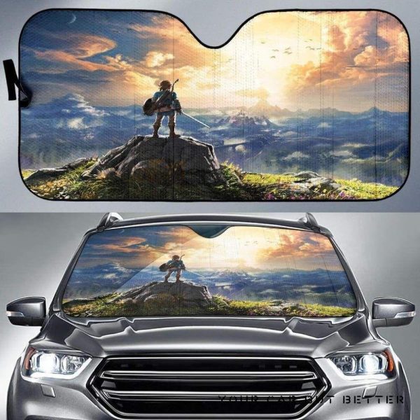 Legend Of Zelda 3 Car Auto Sun Shade