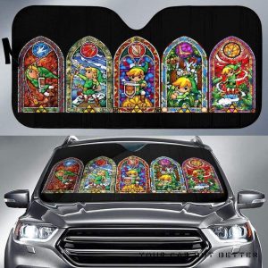 Legend Of Zelda 5 Car Auto Sun Shade