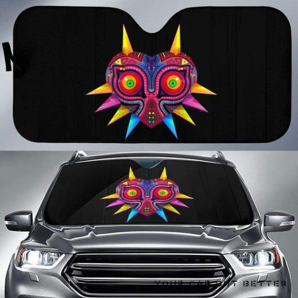 Legend Of Zelda MajoraS Mask Car Auto Sun Shade