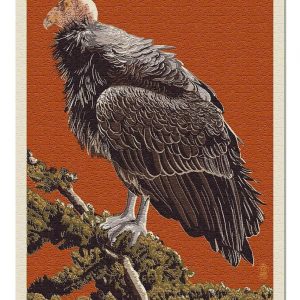 Letterpress, California Condor Jigsaw Puzzle Set