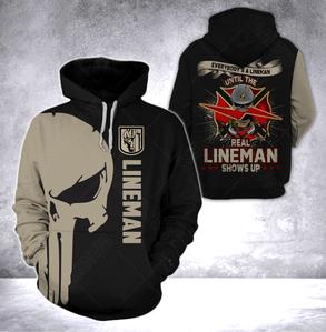 Lineman 3D Printed Hoodie/Zipper Hoodie