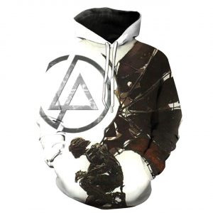 Linkin Park 3D Printed Hoodie/Zipper Hoodie