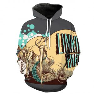 Linkin Park 3D Printed Hoodie/Zipper Hoodie