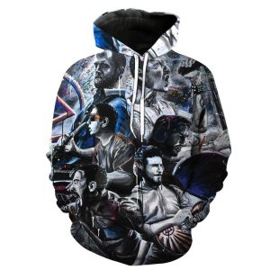 Linkin Park 3D Printed Hoodie/Zipper Hoodie