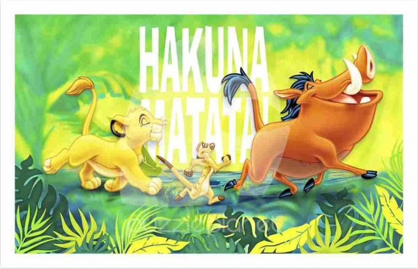 Lion King Hakuna Matata Jigsaw Puzzle Set