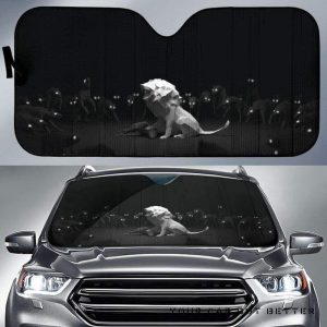 Lion Poly Car Auto Sun Shade