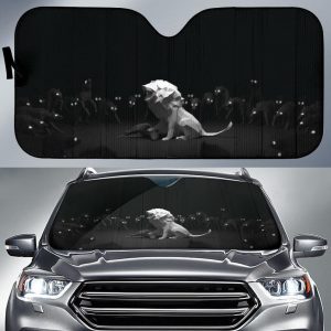 Lion Polys Car Auto Sun Shade