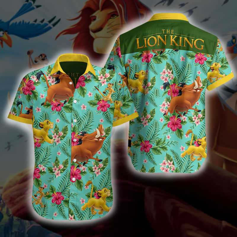 lion hawaiian shirt