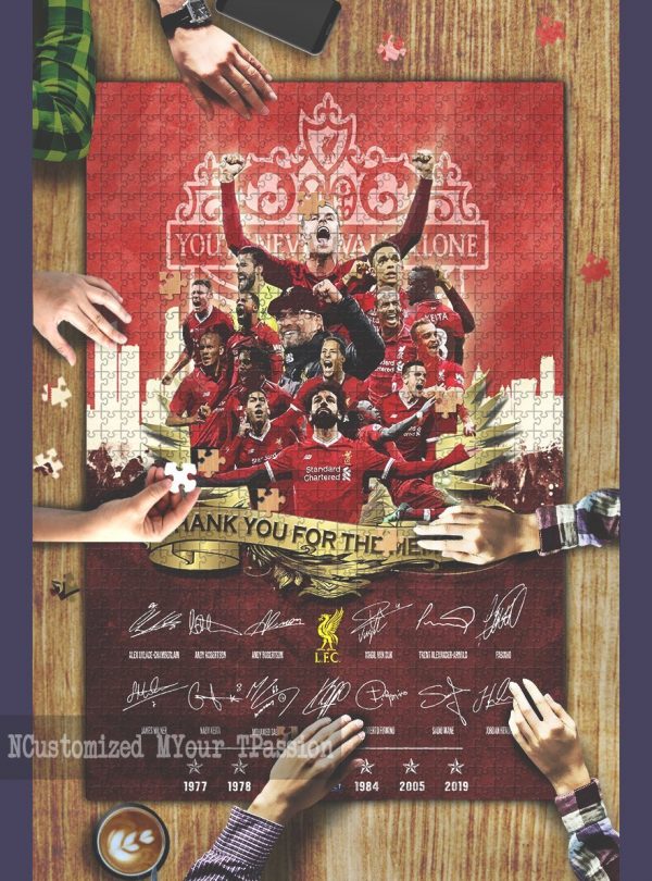 Liverpool Fc Jigsaw Puzzle Set