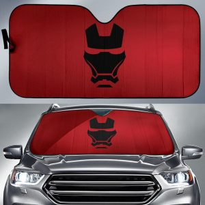 Logo Iron Mans Marvel Movie Car Auto Sun Shade