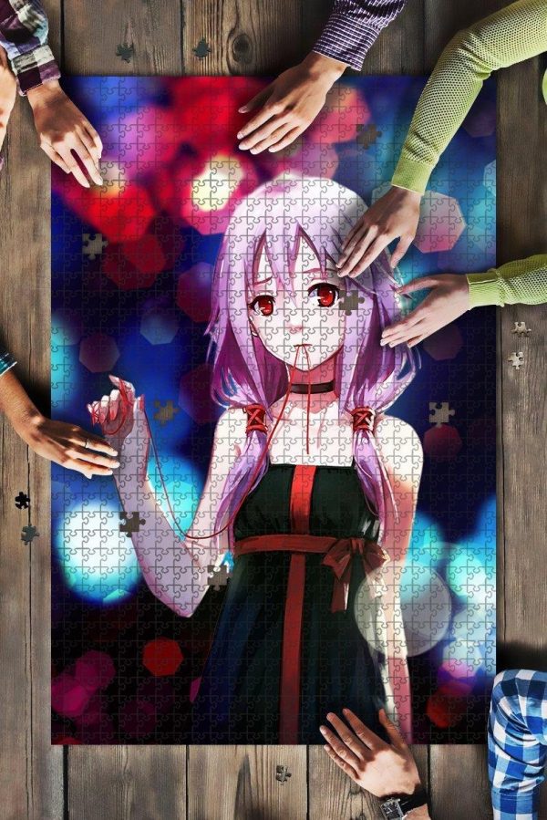 Lonely Feeling Anime Girl Jigsaw Puzzle Set