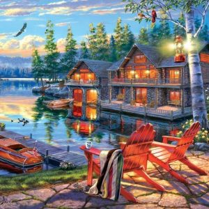 Loon Lake Jigsaw Puzzle Set