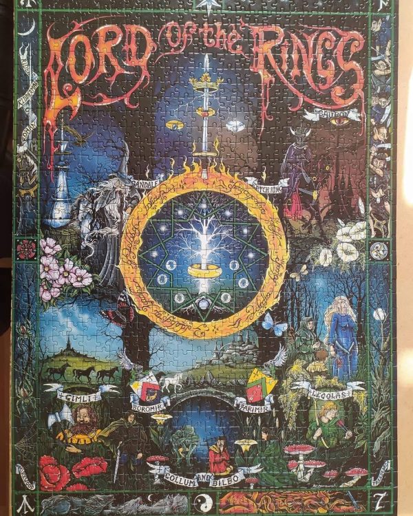 Lord Of The Rings Jigsaw Puzzle Set