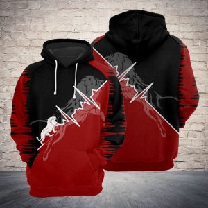 Love Lion 3D Printed Hoodie/Zipper Hoodie