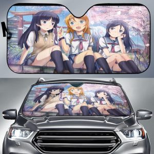 Love Live Anime Girls Car Auto Sun Shade