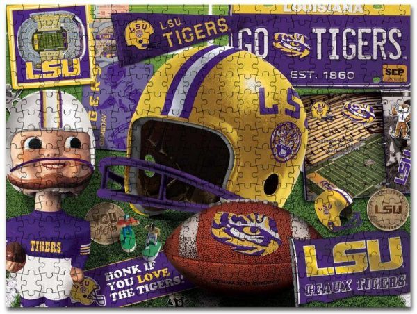 Lsu Tigers Jigsaw Puzzle Set