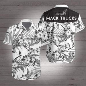 Mack Trucks Hawaiian Shirt Summer Button Up