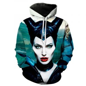 Maleficent 3D Printed Hoodie/Zipper Hoodie