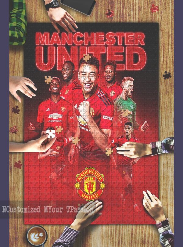 Manchester United F C Jigsaw Puzzle Set