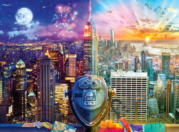 Manhattan Skyline Jigsaw Puzzle Set