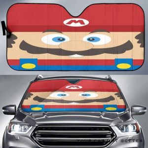 Mario Car Auto Sun Shade