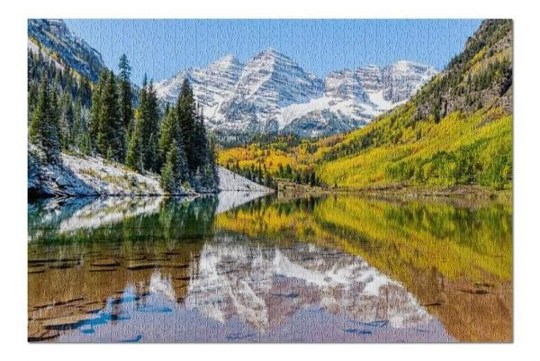 Maroon Lake Jigsaw Puzzle Set