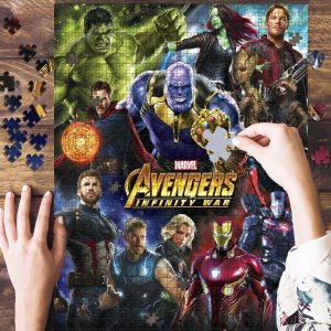 Marvel Avengers Infinity War Collection Ii Jigsaw Puzzle Set