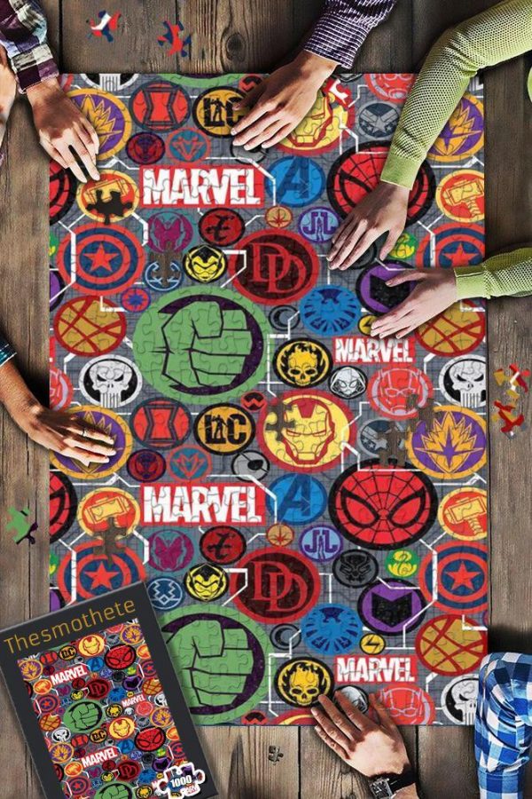 Marvel Icons Jigsaw Puzzle Set