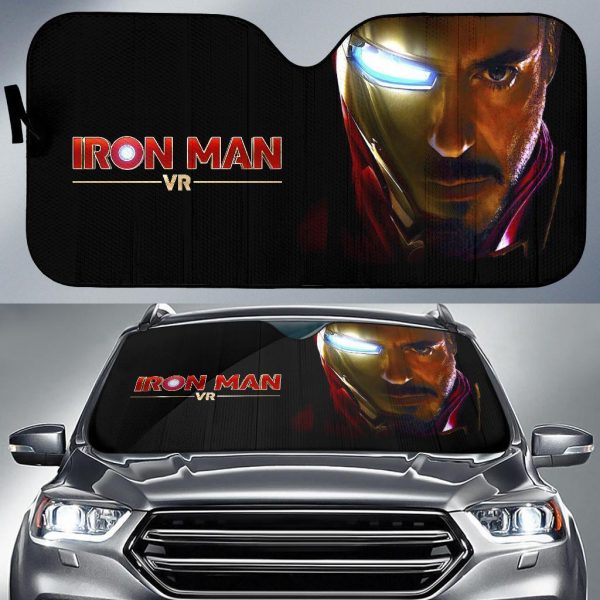 Marvel Iron Mans Movie Car Auto Sun Shade