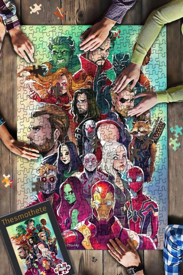 Marvel Poster Jigsaw Puzzle Set