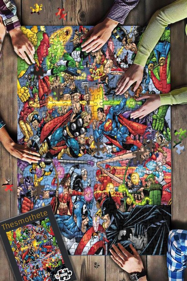 Marvel Universe Vs Dc Universe ? Jigsaw Puzzle Set