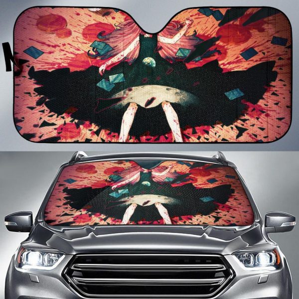 Megurine Luka Anime Girls Anime Car Auto Sun Shade