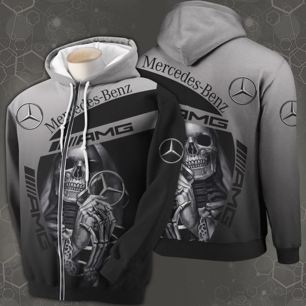 Mercedes Benz 3D Printed Hoodie/Zipper Hoodie