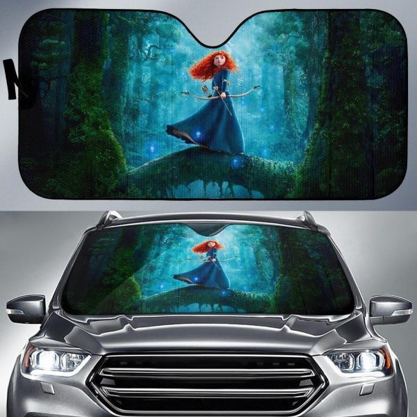 Merida Princess Brave Movies Car Auto Sun Shade