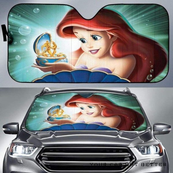 Mermaid Car Auto Sun Shade