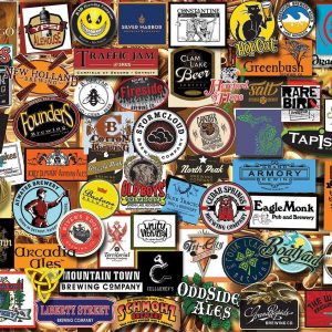 Michigan Beer Jigsaw Puzzle Set