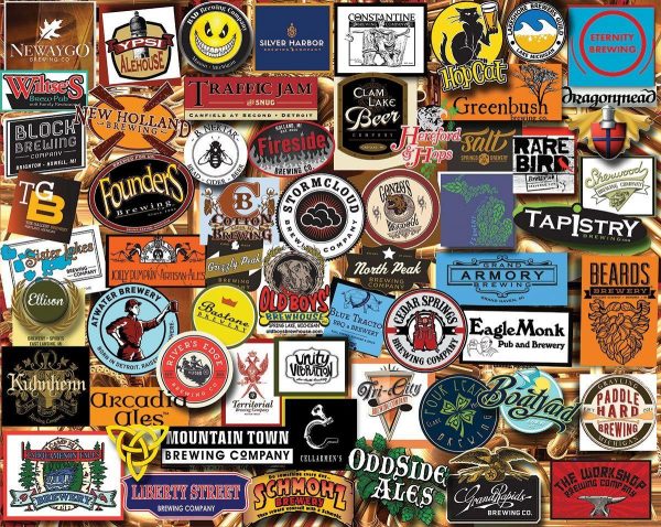 Michigan Beer Jigsaw Puzzle Set