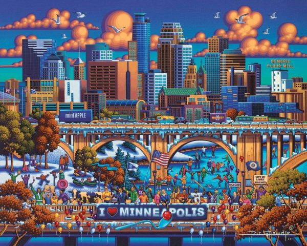 Minneapolis Jigsaw Puzzle Set