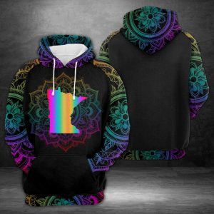 Minnesota 3D Printed Hoodie/Zipper Hoodie