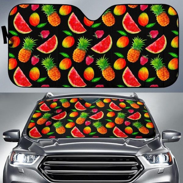 Mix Fruit Pineapple Car Auto Sun Shade