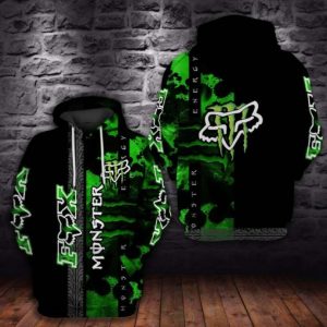 Monster Energy 3D Printed Hoodie/Zipper Hoodie