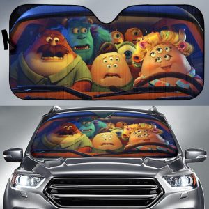 Monster University Funny Driving Car Auto Sun Shade