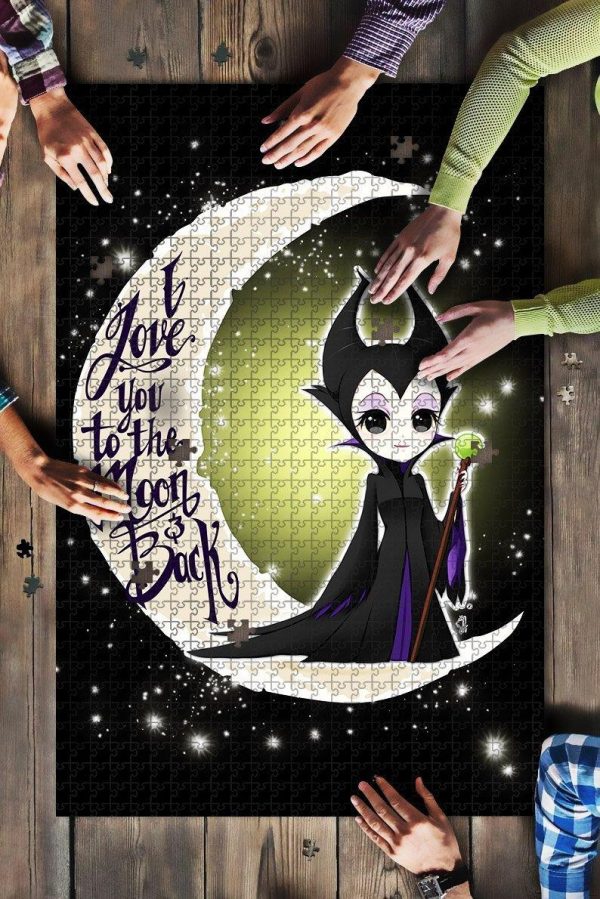 Moon Maleficent Jigsaw Puzzle Set