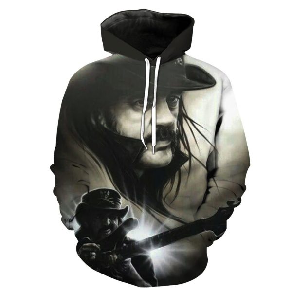 Motorhead 3D Printed Hoodie/Zipper Hoodie