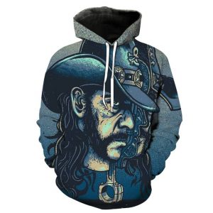 Motorhead 3D Printed Hoodie/Zipper Hoodie