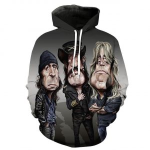 Motorhead 3D Printed Hoodie/Zipper Hoodie