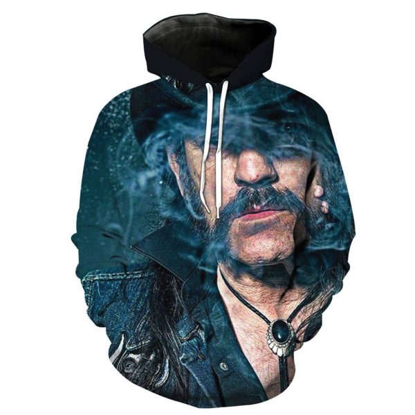 Motorhead 3D Printed Hoodie/Zipper Hoodie