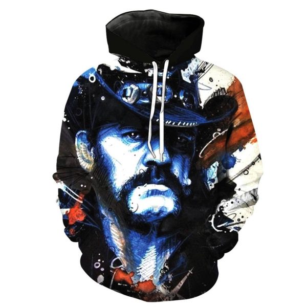 Motorhead 3D Printed Hoodie/Zipper Hoodie