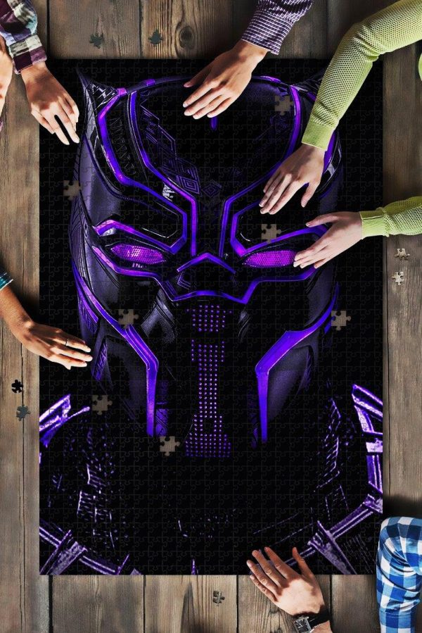 Movie Action, Black Panther Jigsaw Puzzle Set